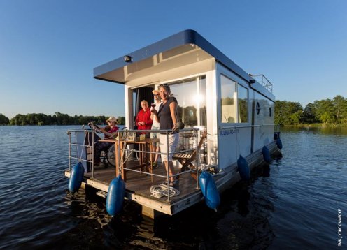 Barrierefreier Hausbooturlaub mit KUHNLE-TOURS in Zehdenick