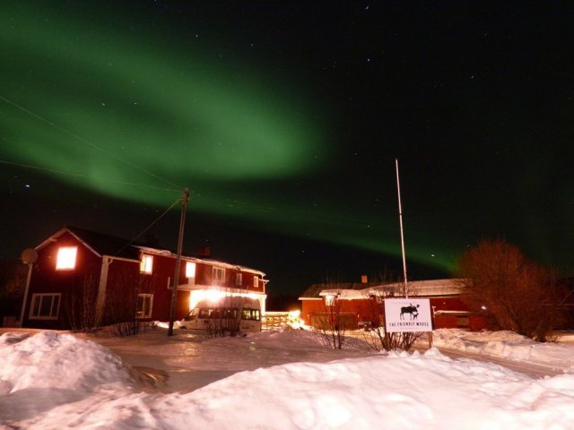 The Friendly Moose Lapland in Schweden barrierefrei mit Rollstuhl