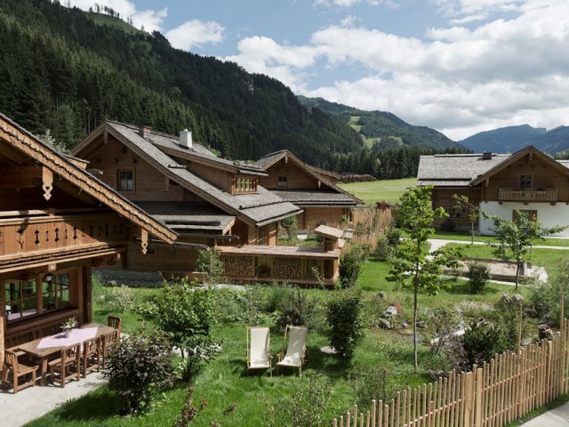 Chalet Jaga-Hütte im Feriendorf Holzlebn Großarl Salzburger Land