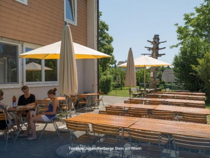 Youthhostel Stein am Rhein Jugendherberge Bodensee Schweiz