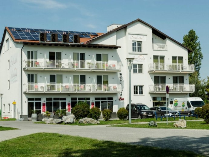 Seehotel Herlinde direkt am Ufer des Neusiedlersees in Podersdorf