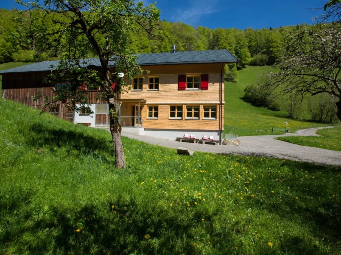 Knusperhütte im Bregenzer Wald komplett barrierefrei in Vorarlberg